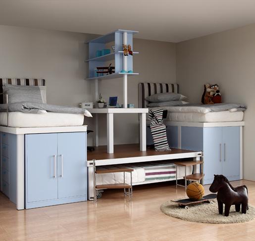 一个房间怎样完美的放下2个娃？看完准备生娃去了！