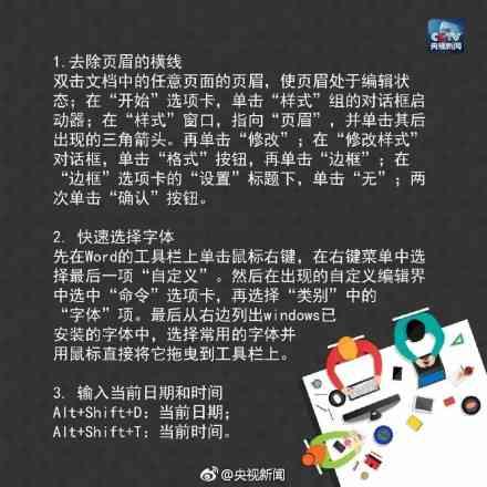 电脑剪切快捷键ctrl加什么（写文章必知Word快捷键）