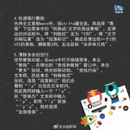 写文章必知Word快捷键