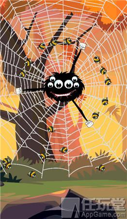 恐虫者慎点！休闲手游《蜘蛛觅食》见缝吃虫子