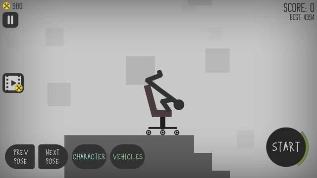 《Stickman Dismounting》火柴人的各种死法