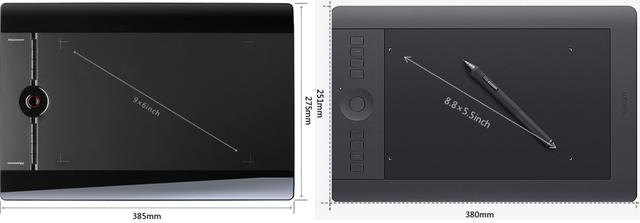 汉王创艺大师IV对Wacom 影拓 651强强对碰你选谁?