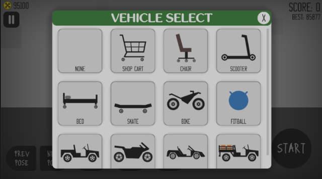 《Stickman Dismounting》火柴人的各种死法