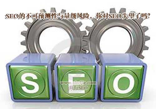 失败的seo（SEO的不可预测性与负级风险）