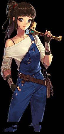 高清无码 DNF美少女梦工厂NPC立绘