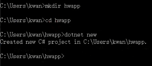 在Windows系统搭建.NET Core环境并创建运行ASP.NET网站