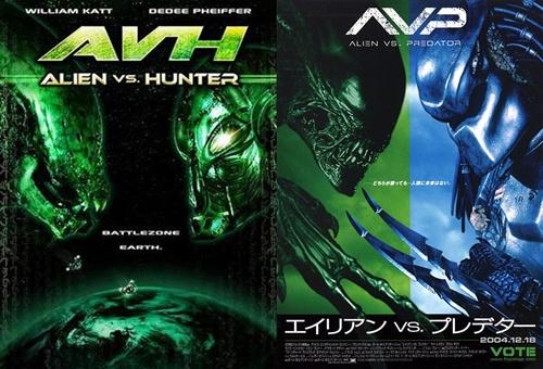 能雷死你的山寨电影!这海报、片名不细看,可要浪费大把时间!