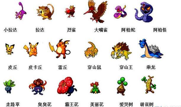 《宠物小精灵》进化图鉴，总有你不知道的哦
