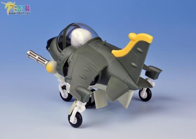 78官测：亿辉模型 合金弹头1/35海鹞式战斗机