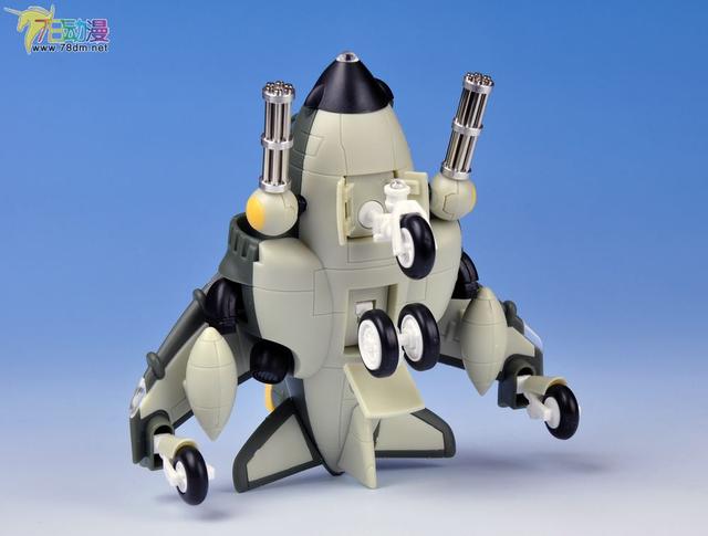 78官测：亿辉模型 合金弹头1/35海鹞式战斗机