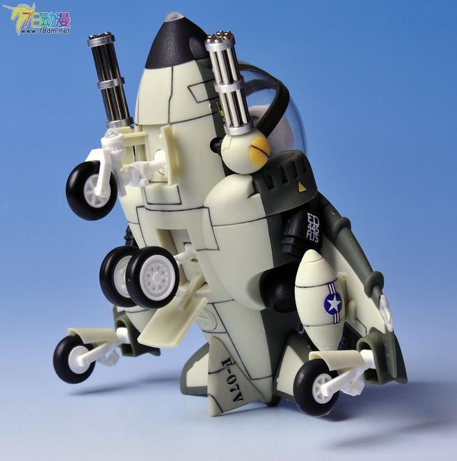 78官测：亿辉模型 合金弹头1/35海鹞式战斗机