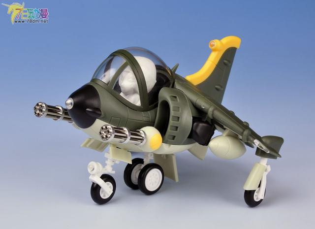 78官测：亿辉模型 合金弹头1/35海鹞式战斗机