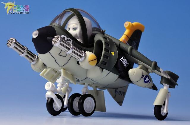 78官测：亿辉模型 合金弹头1/35海鹞式战斗机