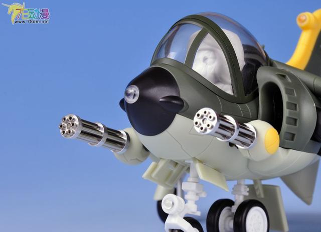 78官测：亿辉模型 合金弹头1/35海鹞式战斗机