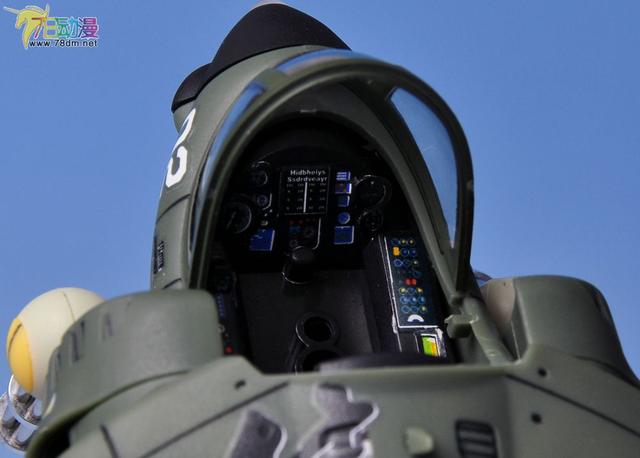 78官测：亿辉模型 合金弹头1/35海鹞式战斗机