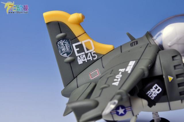 78官测：亿辉模型 合金弹头1/35海鹞式战斗机