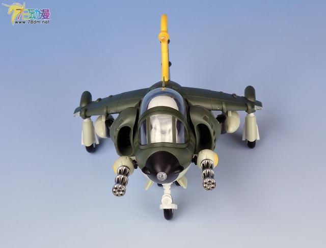 78官测：亿辉模型 合金弹头1/35海鹞式战斗机