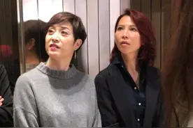 陈法蓉蔡少芬同框，同穿简约商务装，谁是当妈的人一目了然图片