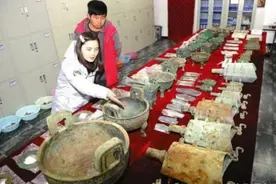 陕西村民晚上听到”雷声“，以为是施工，其实地下有七座国君墓图片