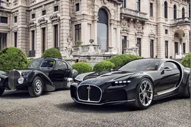 布加迪Atlantic属于最“丑”超跑之一？图片