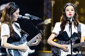 《浪姐》郁可唯合作新裤子乐队 带伤首秀弹电吉他燃炸全场图片