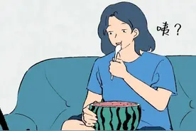 女生智商掉线瞬间，这得有多尴尬！（漫画）图片