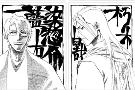 《死神》：作品线稿集，完美的线条和泼墨文字组合图片