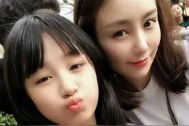 吴启华12岁女儿太成熟，妆容精致走性感风，读学费20万名校图片
