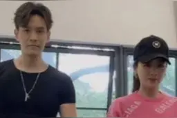 经超小李琳夫妇合体跳舞，杜冰燕灵气不在，网友：老婆像阿姨图片