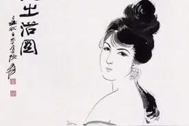 历代名家笔下的《贵妃出浴图》图片