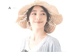 女士夏日凉帽，时尚遮阳帽，漂亮图片