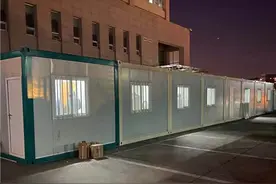 24小时，青大附院崂山院区临时发热门诊搭建完成！图片