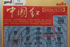 顶呱刮“中国红”10万元大奖花落资阳图片