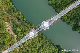 广东连州建成520米世界最长玻璃桥获吉尼斯纪录图片