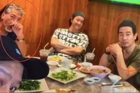 山鸡哥和乌鸦聚餐，57岁张耀扬老态认不出，53岁陈小春显年轻图片