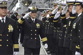 日本终于有女舰长了，然而她在就职仪式上却说了一个更深刻的问题图片