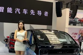 长春汽博会车模篇图片