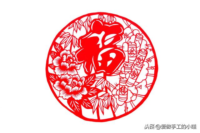 剪纸欣赏：充满美好寓意的福字剪纸