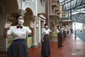 东京迪士尼时隔四月恢复营业 预约入园控制游客人数图片