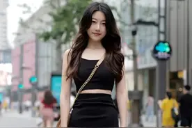 懒人福音来了，8套黑白look，最简单的配色也能让你华丽变身图片