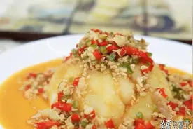 土豆新吃法-火山土豆泥，口感绵软，老少皆宜，没上桌就流口水了图片