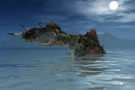 新疆喀纳斯湖水怪撞断湖底探测仪，专家冒死追捕后终于抓到图片