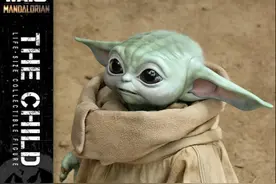 模玩资讯：Hot Toys《曼达洛人》尤达宝宝 1：1 比例人偶图片