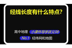 小课件导学讲义08：经线长度有什么特点？图片