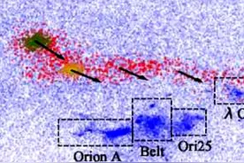 就在太阳系附近，长750光年巨型“宇宙蛇”出没，中国科学家立功图片