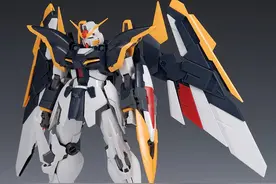 模玩测评：11区转帖系列 MG 死神高达EW(罗塞特装备)图片