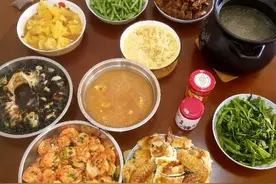 未来的嫂子，这是我们家的伙食，希望你嫁到这里后要懂事孝顺图片