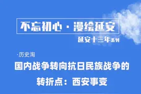 漫绘延安丨国内战争转向抗日民族战争的转折点：西安事变图片