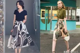适合中年妈妈的几款连衣裙，款款减龄显瘦，不吹，真心显气质美图片