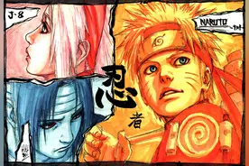 《火影忍者》原画集：色彩斑斓的忍者世界，岸本齐史作品图片